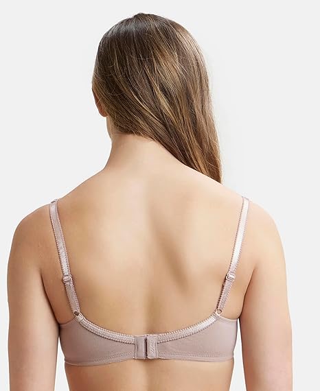 Jockey 1250 Women’s Cotton Wirefree Bra – Full Coverage with Shaper